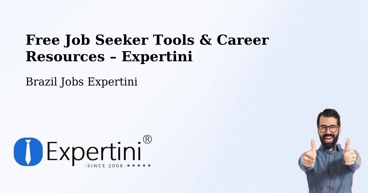 Free Job Seeker Tools & Career Resources – Rio Do Sul - Rio Do Sul, Brazil Jobs Expertini